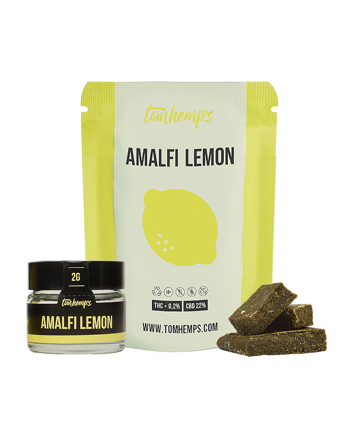 20% Haxixe de CBD 22% Amalfi Lemon