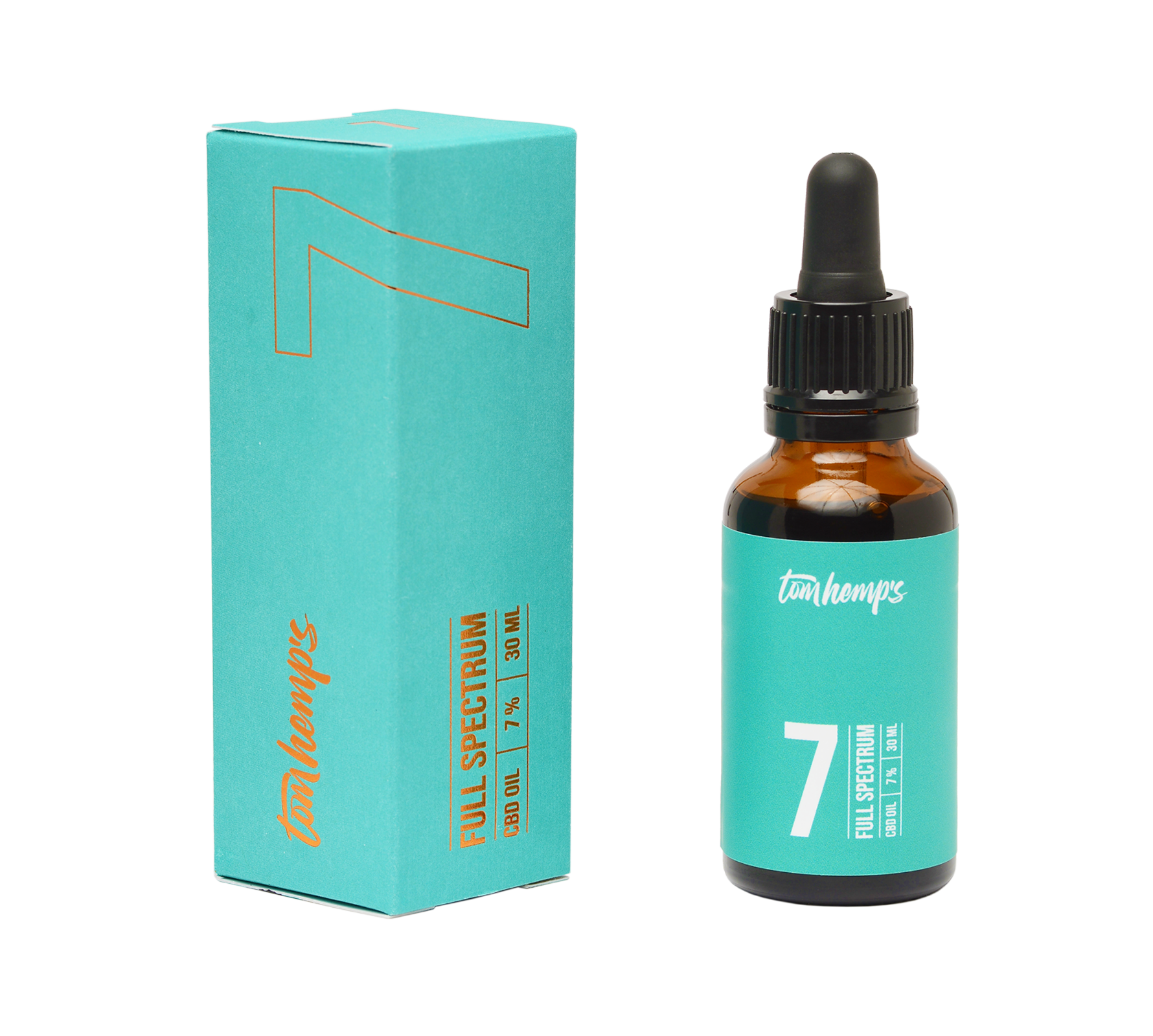 Tom Hemps Product Cbd Oil Fullspectrum 30ml 7%