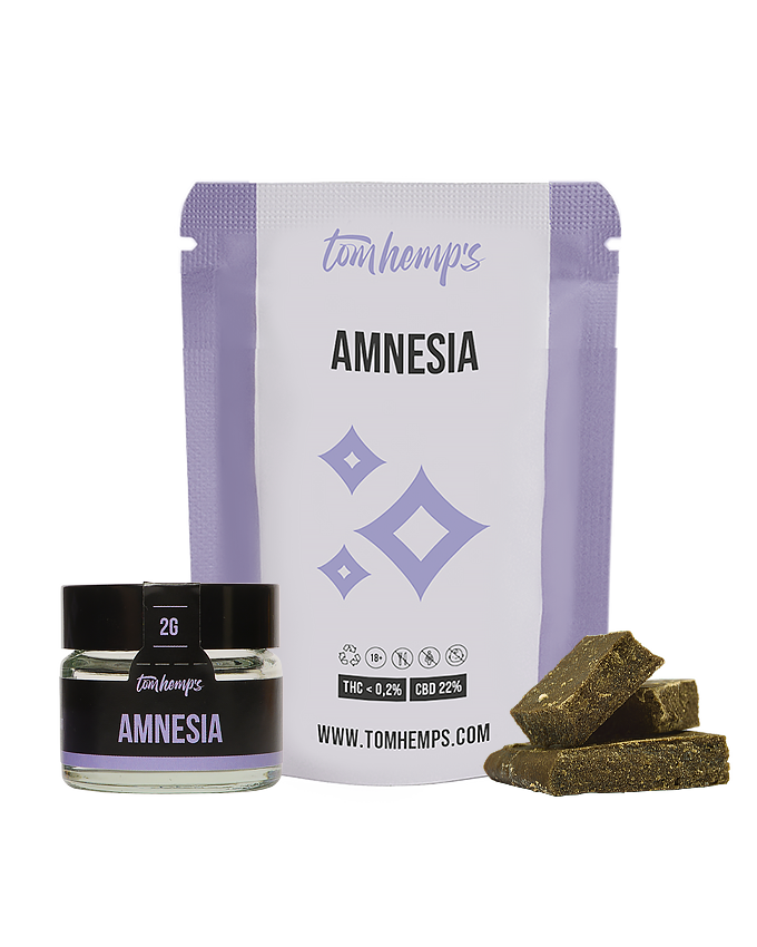 20% Hachis CBD Amnesia 22%