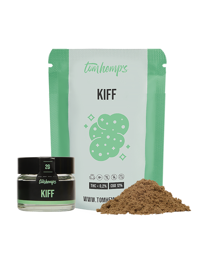 CBD Hash Kiff 12% Package | TomHemps Online CBD Shop