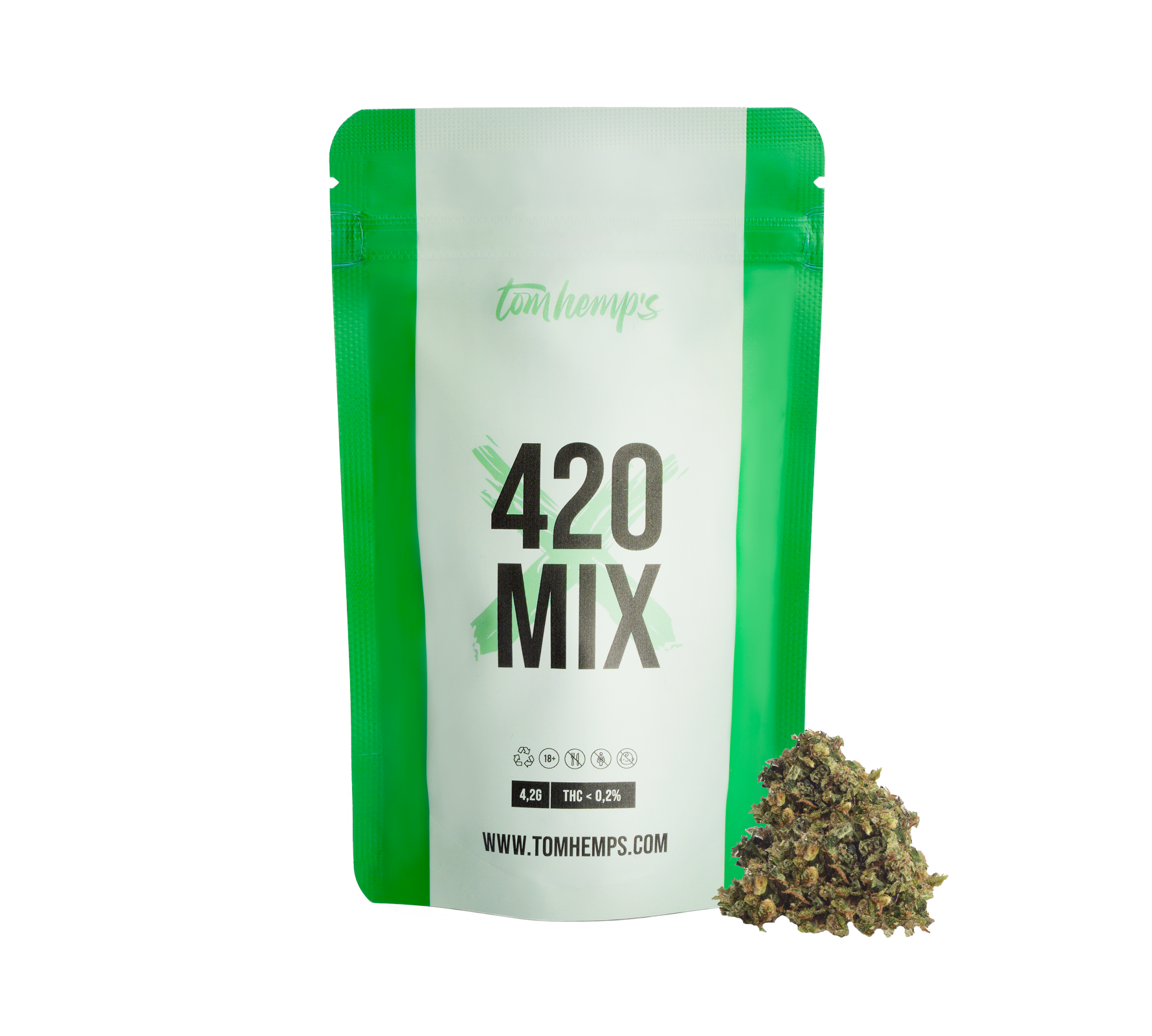 Tom Hemps Product Ecobags 420 Mix CBD flowers