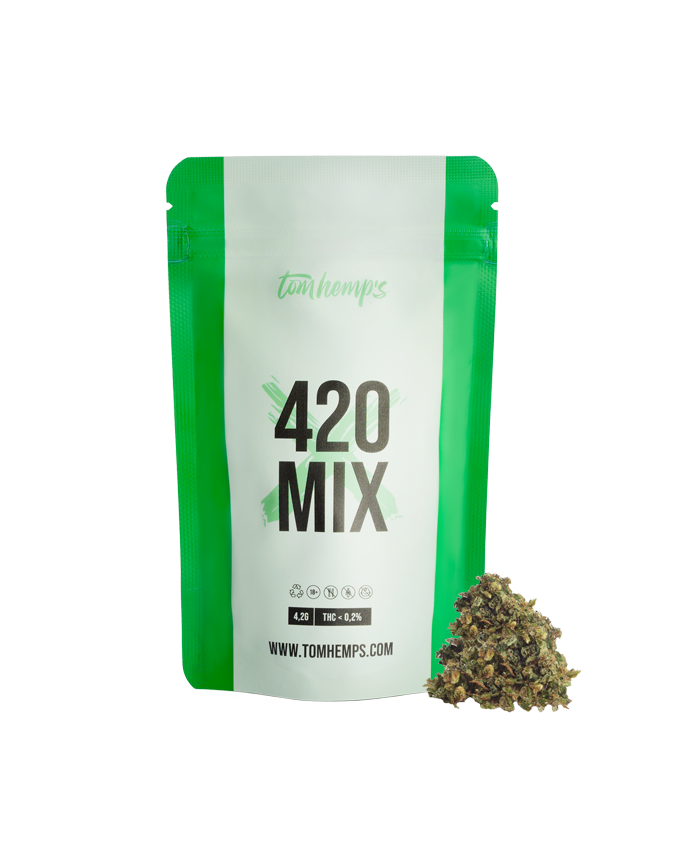 Tom Hemps Product Ecobags 420 Mix 4.2 CBD flowers