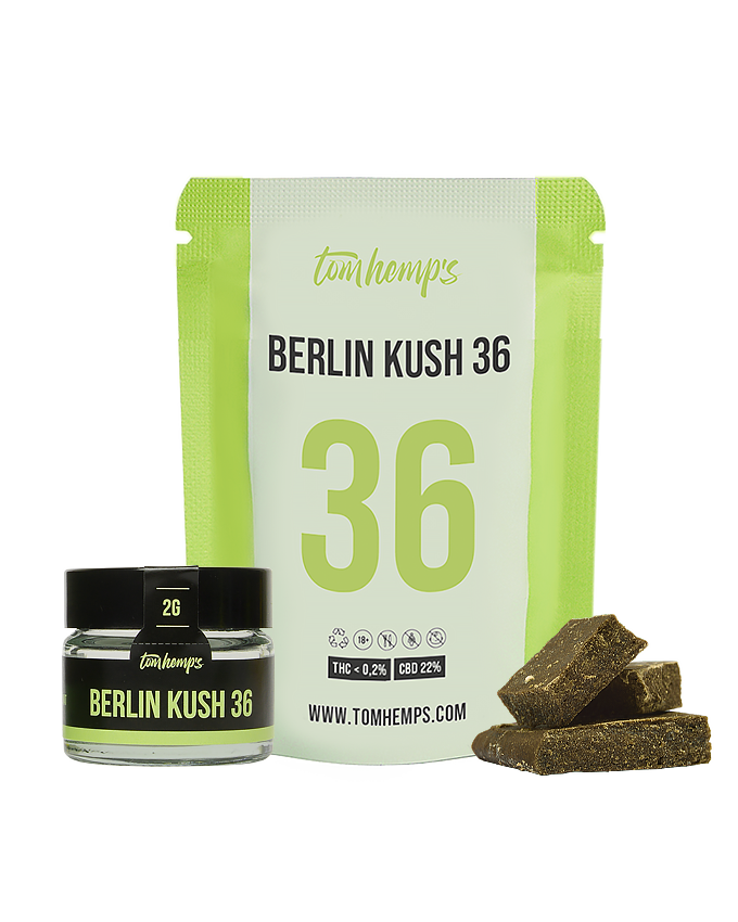 20% Hachis CBD Berlin Kush 36 22%