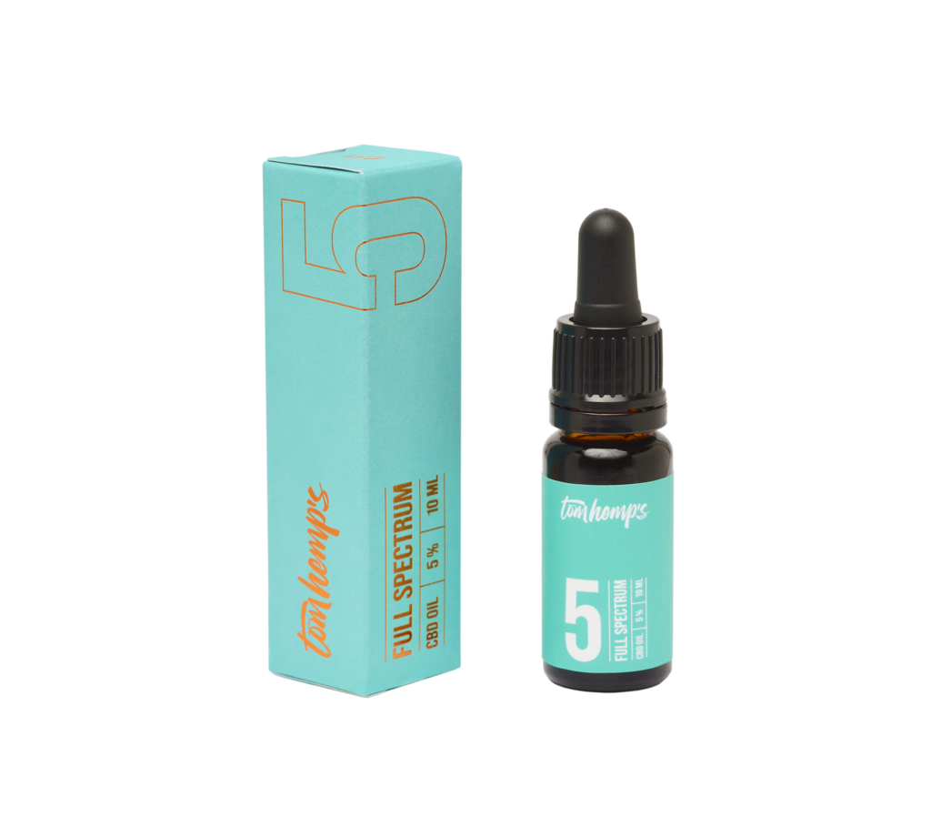 Tom Hemps Product Cbd Oil Fullspectrum 10ml 5%