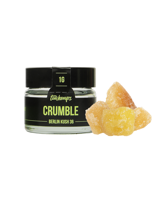 CBD Crumble 87% Berlin Kush 36 Package - TomHemp's CBD Shop