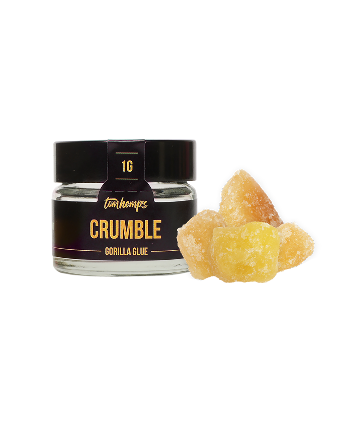-30% CBD Crumble 87% Gorilla Glue