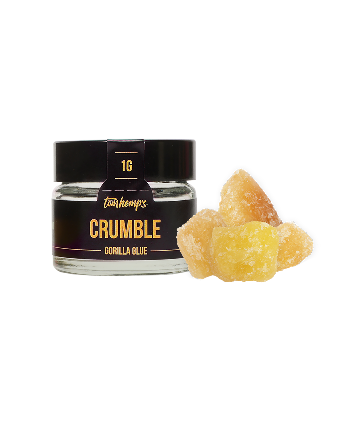 CBD Crumble 87% Gorilla Glue Package - TomHemp's CBD Shop