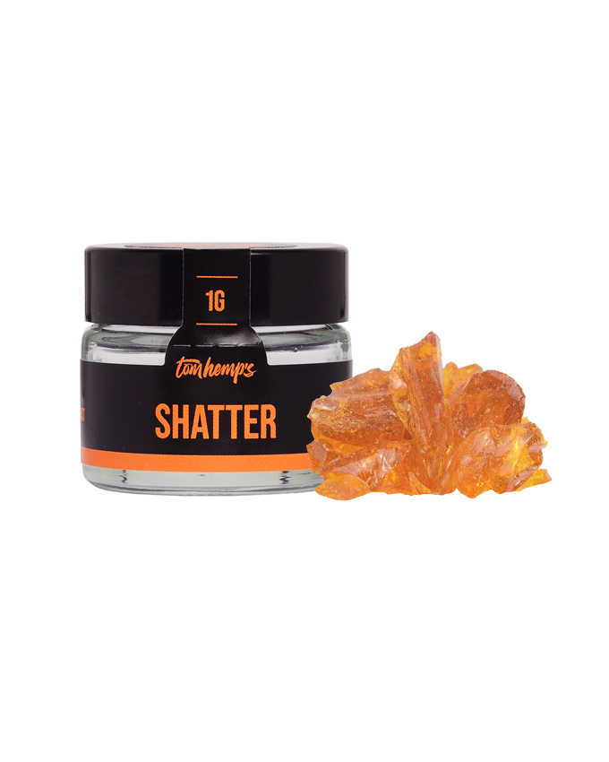 CBD Shatter 60% Package - TomHemp's CBD Shop