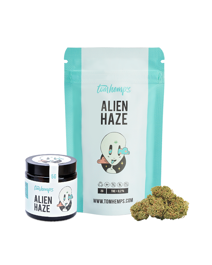 CBD Blüten Alien Haze Package - TomHemp's CBD Shop