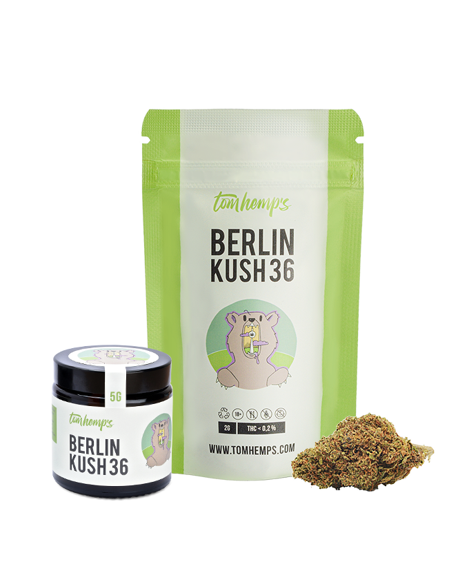 20% CBD Blüten Berlin Kush 36