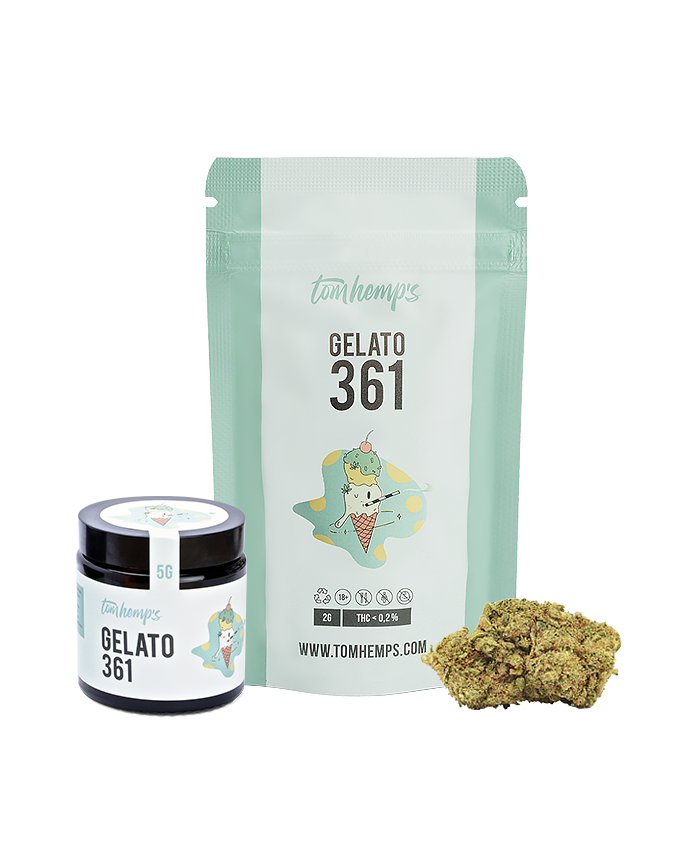 20% CBD Flowers Gelato 361