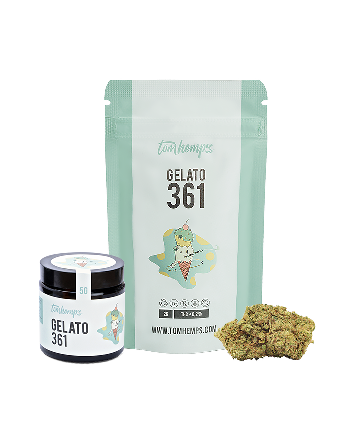 CBD Blüten Gelato 361