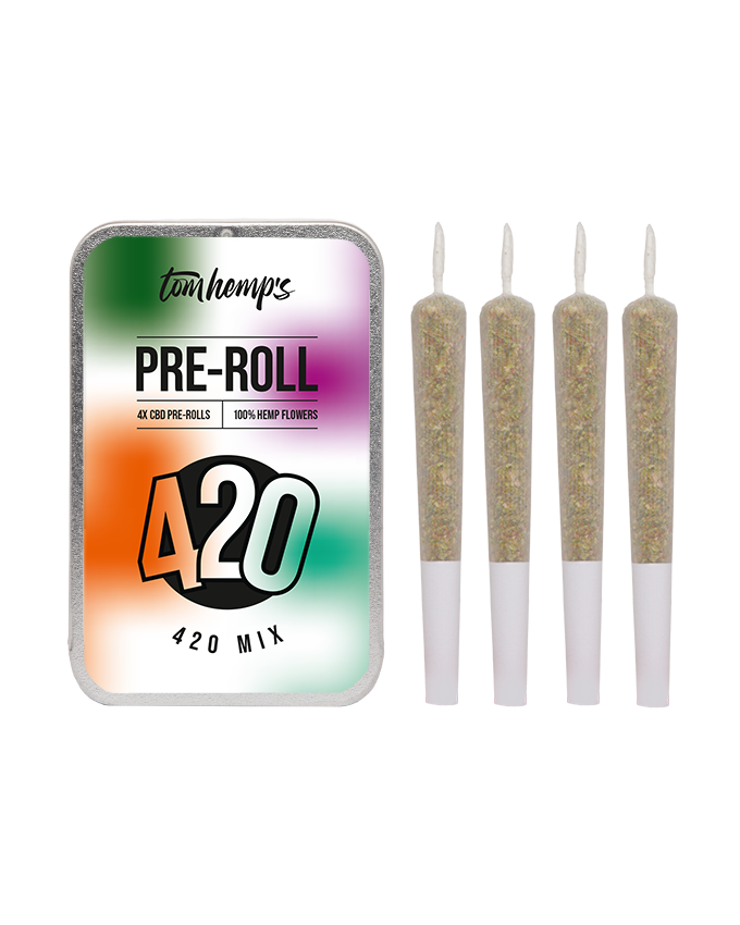 CBD Pre-Roll Confezione Da 4 Unità / 420 Mix