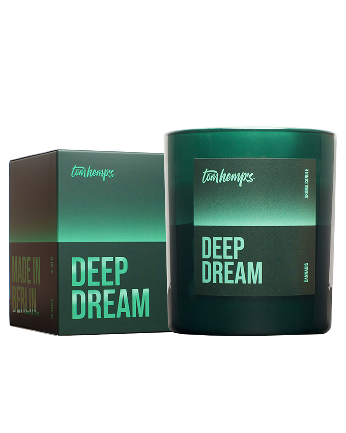 30% DEEP DREAM Cannabis Kerze