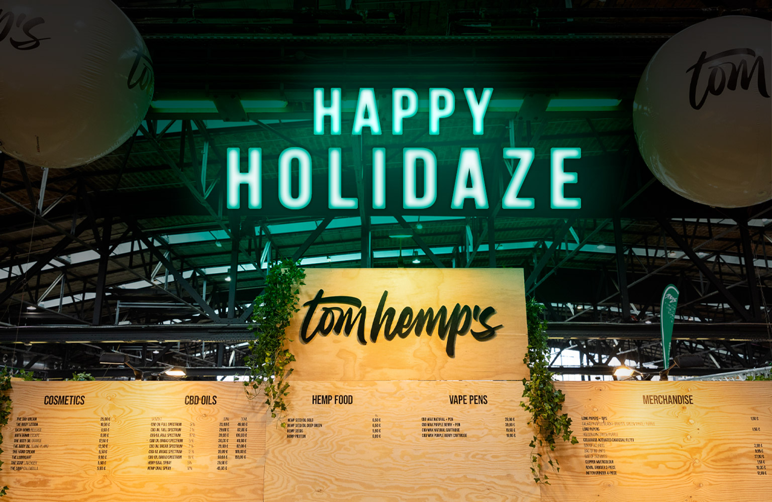 Happy Holidaze | Christmas CBD Shopping Guide 2022 - TomHemp's