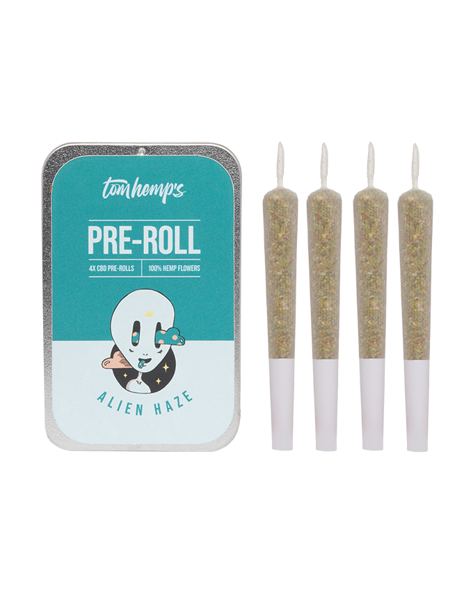 20% CBD Pre-Roll 4er Pack / Alien Haze