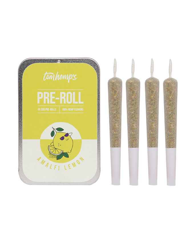 CBD Pré-Rouler 4er Pack / Amalfi Lemon