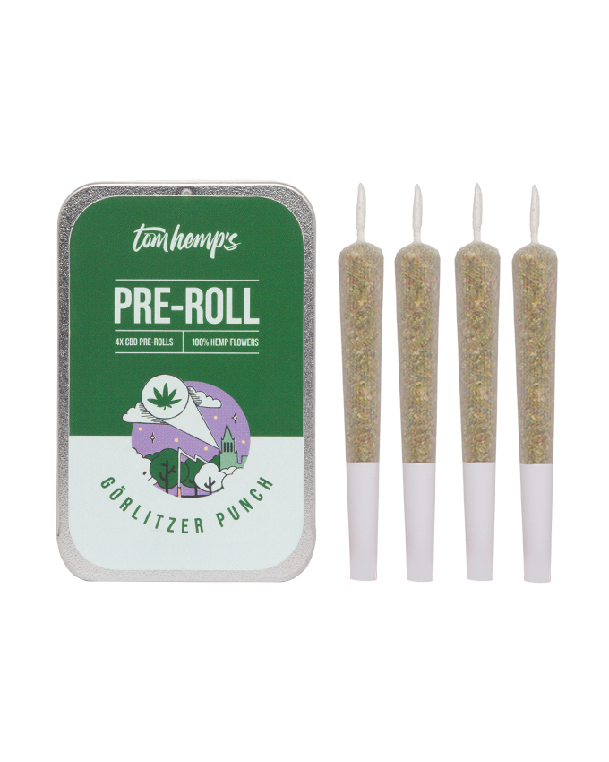 20% CBD Pre-Roll 4er Pack / Görlitzer Punch