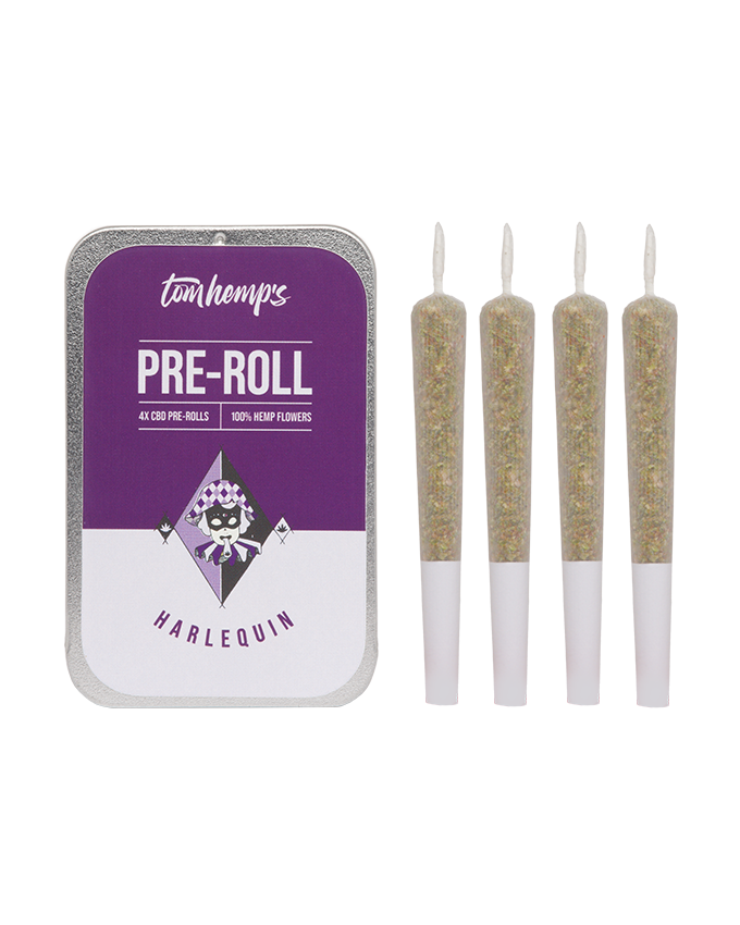 20%  CBD Pre-Roll Harlequin 4er Pack