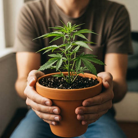 Cannabispflanze Vegegation Phase