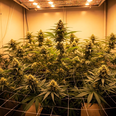Scrog Training cannabis