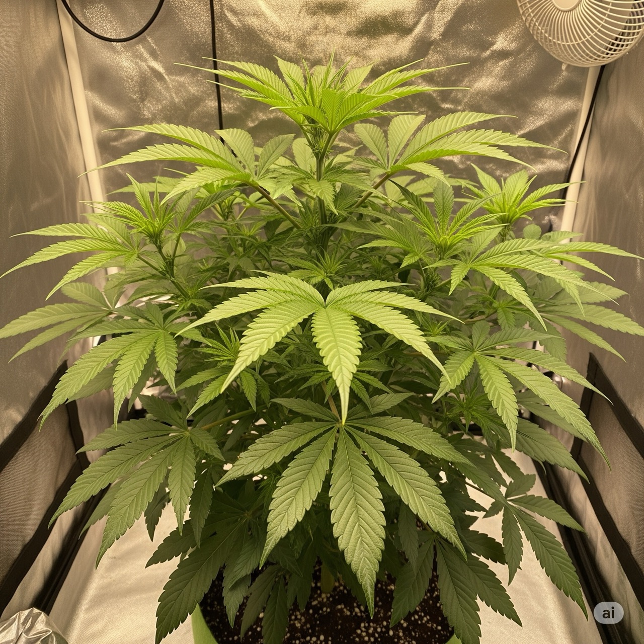 Photo 2 Scrog Training Plant Size