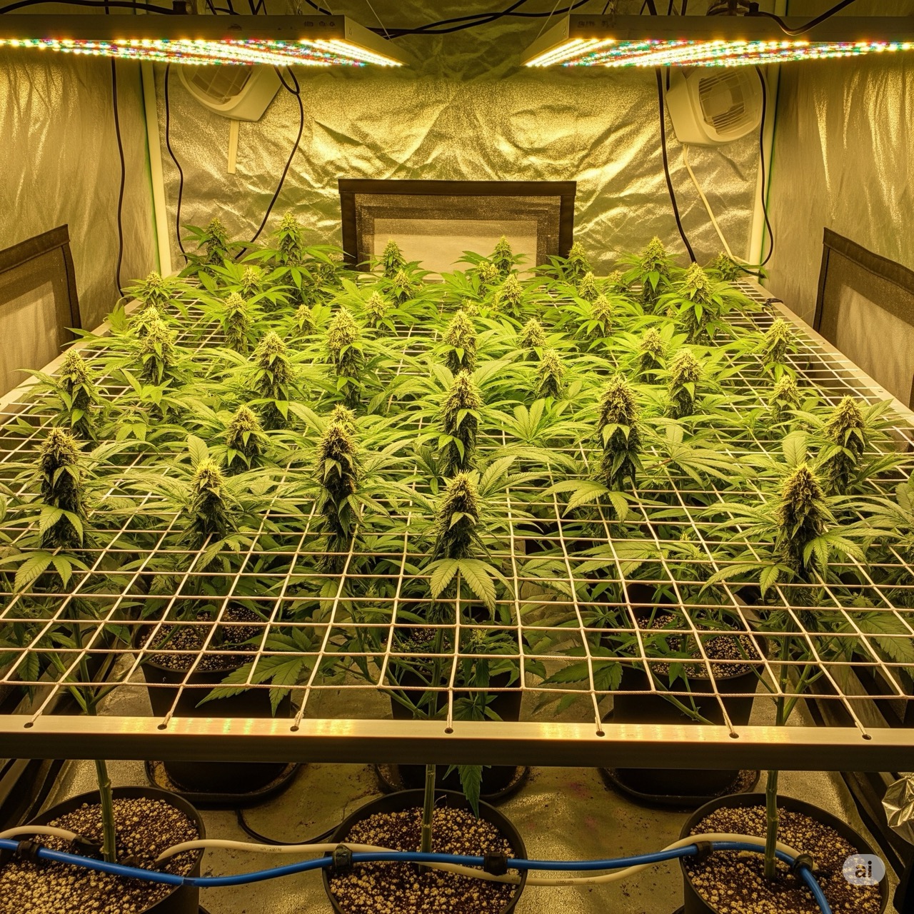 Photo 3 Scrog Amoutn Plants