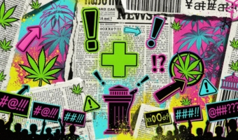 Create,a,bold,,neon,pop Art,digital,collage,inspired,by,newspaper